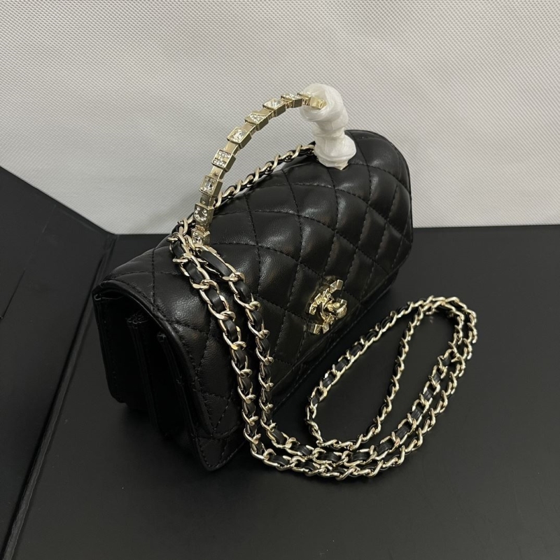 Ch**el top handle bags